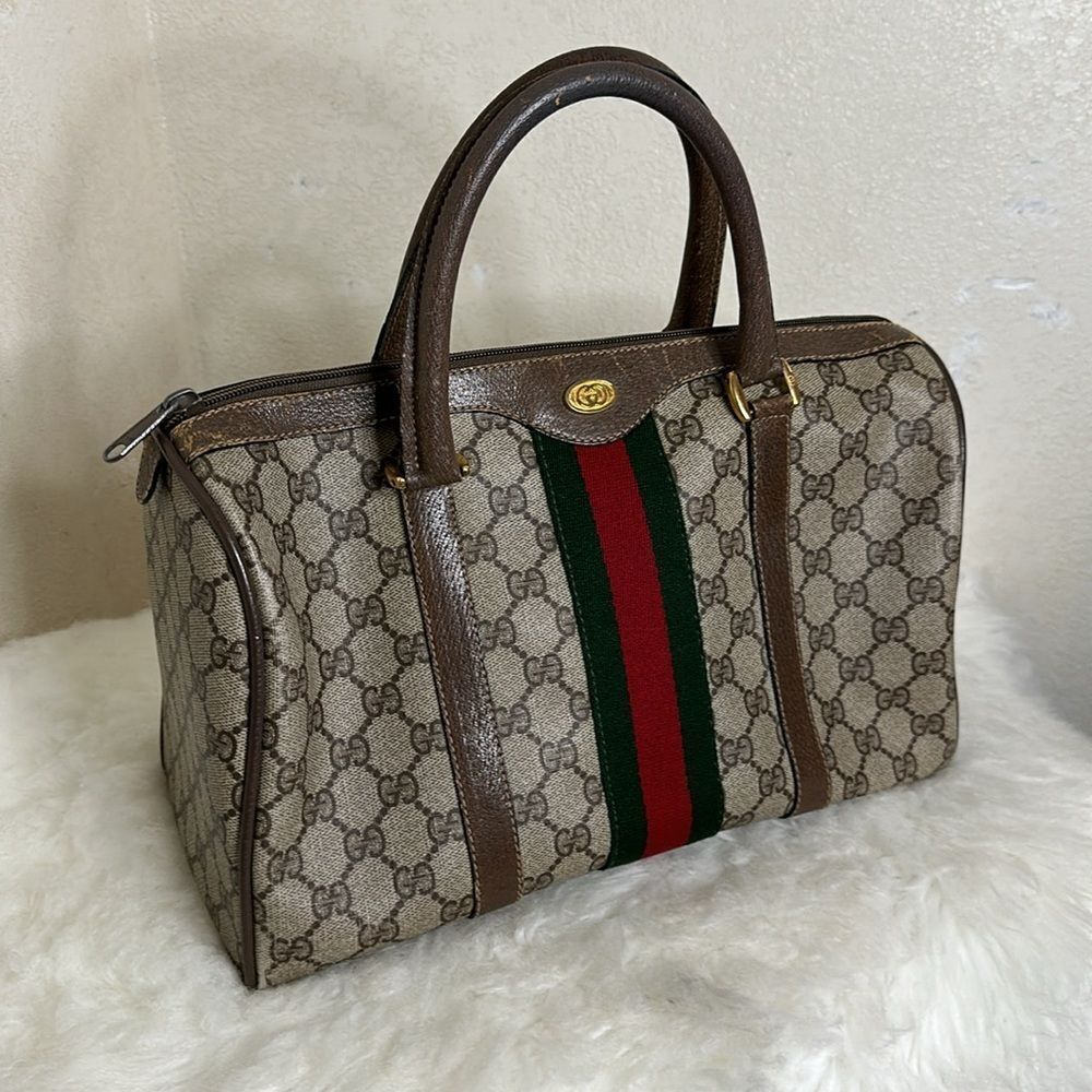💯Authentic Gucci Boston with Cherryline🍀 - Picture 3 of 17